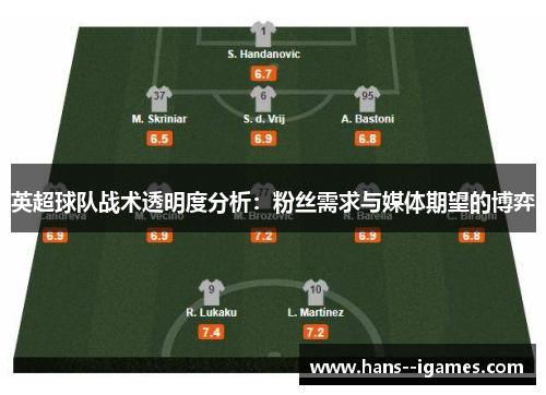 英超球队战术透明度分析:粉丝需求与媒体期望的博弈 英超球队战术透明度分析:粉丝需求与媒体期望的博弈